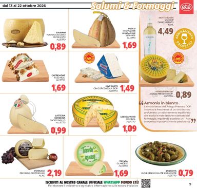 Volantino Eté - Eté valido dal 13/10 al 22/10 - pagina 9