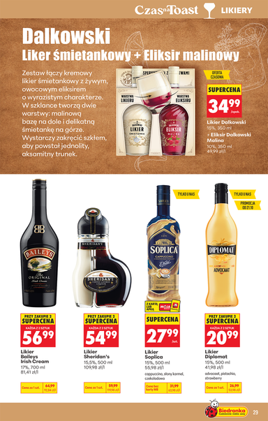 Leták Biedronka Poľsko - Biedronka Poľsko - Alkohol od 19.10. do 31.10. - strana 31