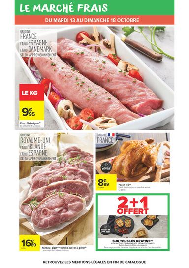 Catalogue Carrefour Market - Carrefour Market - Au Cœur du Goût valable dès le 13/10 au 25/10 - page 20