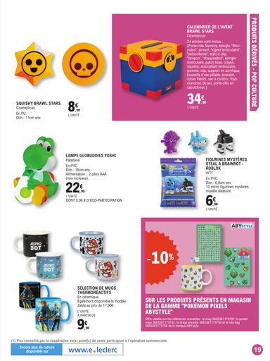 Catalogue E.Leclerc - E.Leclerc - Le guide jeu vidéo valable dès le 20/10 au 07/11 - page 19
