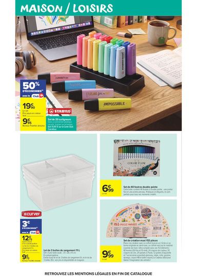 Catalogue Carrefour Market - Carrefour Market - Au Cœur du Goût valable dès le 13/10 au 25/10 - page 58