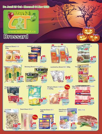 Flyer Marché C&T - Marché C&T - Brossard valid since 10-29 until 11-04 - page 1