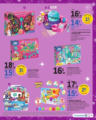 Catalogue E.Leclerc - E.Leclerc - Jouets de Noël valable dès le 20/10 au 05/12 - page 79