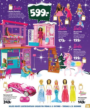 Brochurer Bilka - Bilka - Billies bedste legetøjskatalog gyldig fra 09.10. til 31.12. - side 29