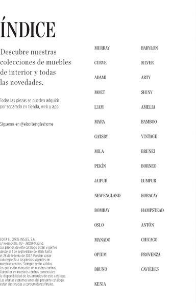 Folleto El Corte Inglés - El Corte Inglés - Muebles de Interior del 01/09 al 28/02 - página 2