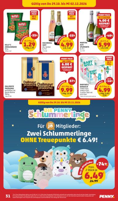 PENNY-Flugblatt - PENNY gültig ab 29.10. bis 04.11. - seite 31