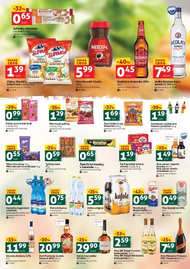 Leták COOP Jednota - COOP Jednota - Nové Zámky od 23.10. do 25.10. - strana 3