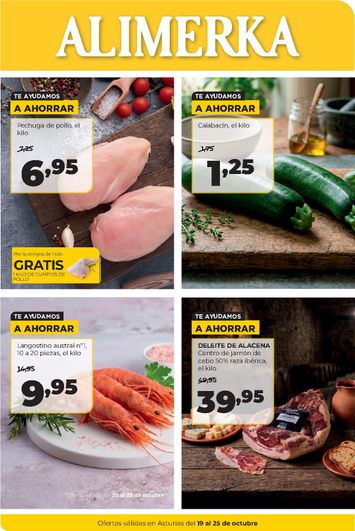 Folleto Alimerka - Alimerka del 19/10 al 25/10 - página 1