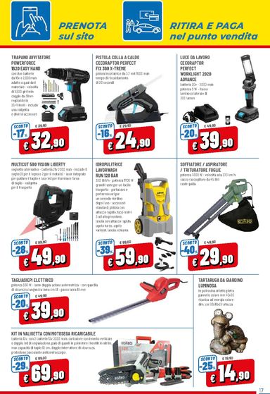 Volantino Famila - Famila - Prenota & Risparmia Solo Online valido dal 01/10 al 28/10 - pagina 17