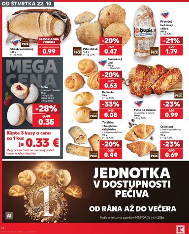 Leták Kaufland - Kaufland od 22.10. do 28.10. - strana 14