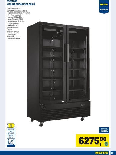 Catalogul Metro - Metro - Echipamente pentru magazinul tău de la 01.10. până la 04.01. - pagina 19