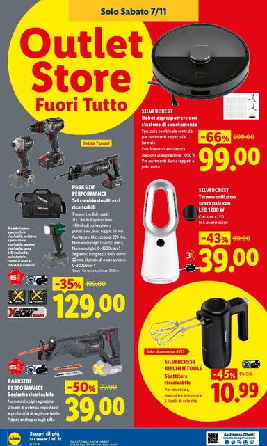 Volantino Lidl - Lidl - Outlet Store valido dal 05/11 al 08/11 - pagina 5