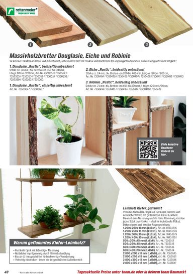 Prospekt toom - Toom - Baustoffe & Bauelemente gültig ab 01.03. bis 31.12. - seite 40