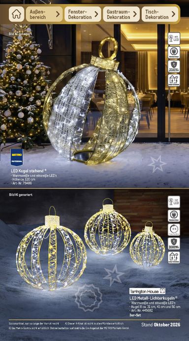 Prospekt METRO - Metro - Weihnachten gültig ab 01.10. bis 31.10. - seite 24