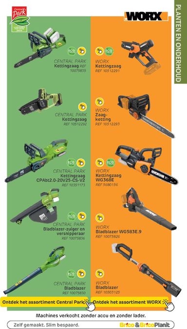 Folder Brico - Brico - Tuin catalogus van 01/03 tot 31/12 - side 135