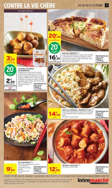Catalogue Intermarché - Intermarché Hyper valable dès le 20/10 au 01/11 - page 7
