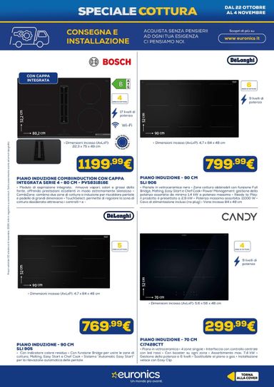 Volantino Euronics - Euronics - Cottura valido dal 22/10 al 04/11 - pagina 11