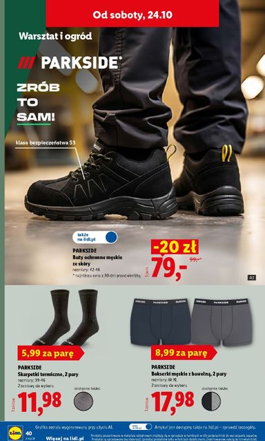 Leták Lidl Polsko - Lidl Polsko - Katalog Okazji od 19.10. do 24.10. - strana 50