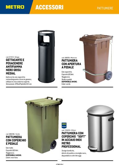 Volantino METRO - Metro - Catalogo Detergenza valido dal 04/06 al 04/06 - pagina 61