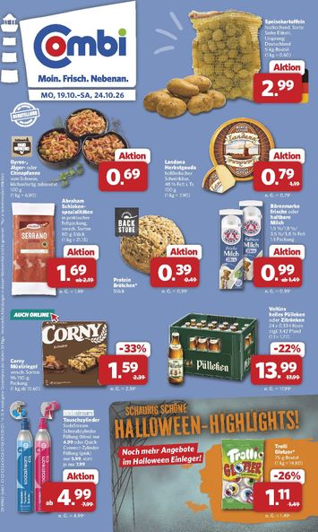Prospekt Combi - Combi gültig ab 19.10. bis 24.10. - seite 1