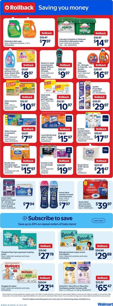 Flyer Walmart - Walmart valid since 10-29 until 11-04 - page 7