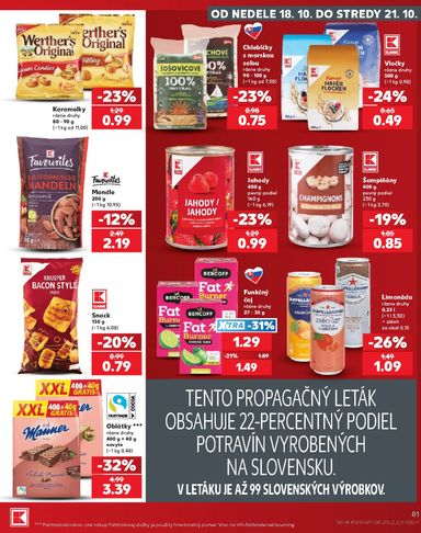 Leták Kaufland - Kaufland od 15.10. do 21.10. - strana 81