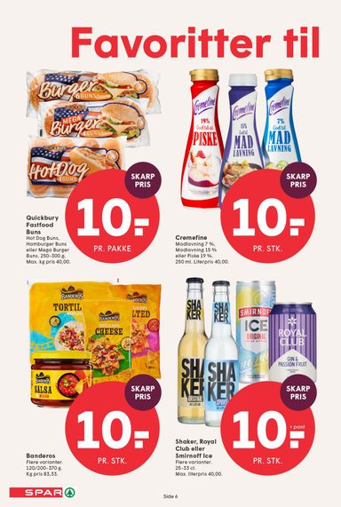 Brochurer SPAR - Spar gyldig fra 23.10. til 29.10. - side 6