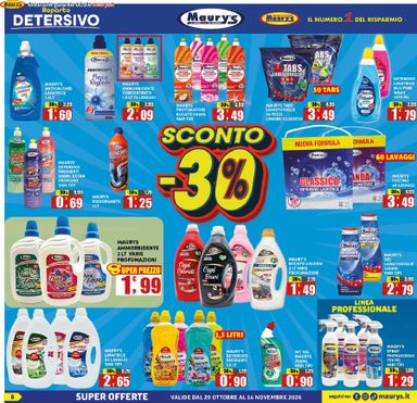 Volantino Maury's - Maury's - I nostri marchi -30% valido dal 29/10 al 14/11 - pagina 8