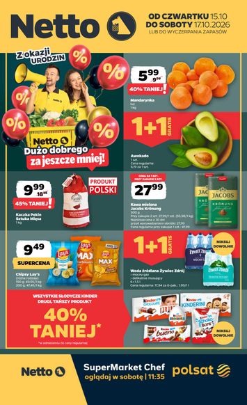 Gazetka Netto - Netto - Food od 15.10. do 17.10. - strona 1