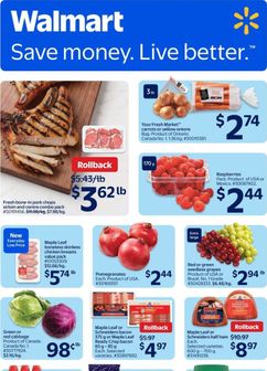 Walmart flyer from Thursday 10-22