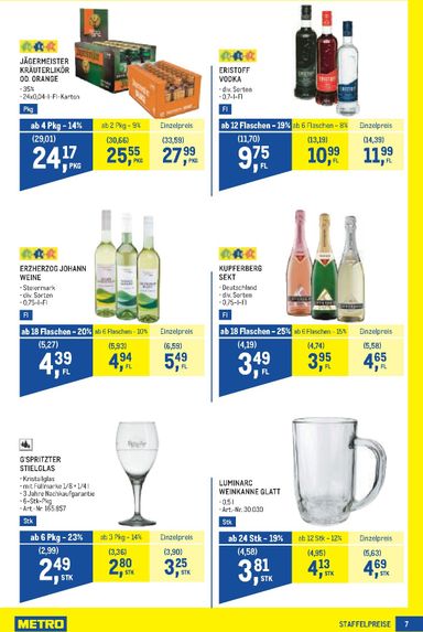 METRO-Flugblatt - Metro - Profi gültig ab 15.10. bis 28.10. - seite 7