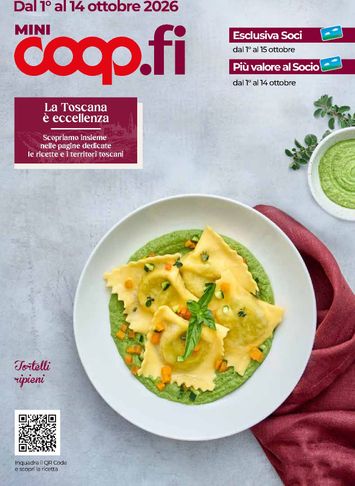 Volantino Coop Firenze - Coop Firenze - Mini valido dal 01/10 al 14/10 - pagina 1