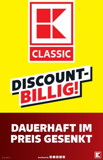 Folder Kaufland DE - Kaufland DE - Discount-Billig! van 01-10 tot 31-10 - side 1