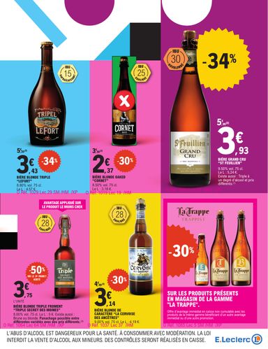 Catalogue E.Leclerc - E.Leclerc - Foire à la bière valable dès le 13/10 au 24/10 - page 11