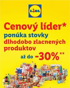 Lidl - Dlhodobo zlacnené