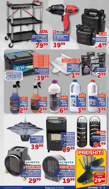 Prospekt Centershop - Centershop gültig ab 19.10. bis 24.10. - seite 9