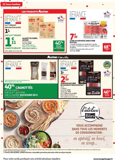 Catalogue Auchan - Auchan - 25 jours valable dès le 27/10 au 31/10 - page 16