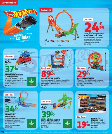 Folder Auchan - Auchan - Jouets de Noël van 16/10 tot 06/12 - side 72