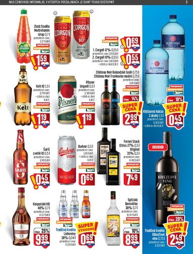 Leták COOP Jednota - COOP Jednota od 29.10. do 04.11. - strana 11