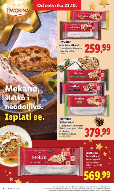 Katalog Lidl - Lidl - Favorina od 22.10 do 31.12 - strana 4