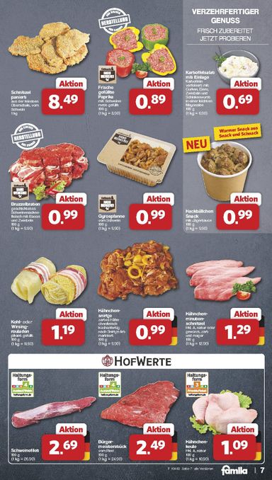 Prospekt Famila Nordwest - Famila Nordwest gültig ab 19.10. bis 24.10. - seite 7