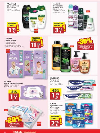 Katalog Ribola - Ribola vrijedi od 28.10. do 03.11. - stranica 20