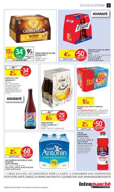 Catalogue Intermarché - Intermarché valable dès le 13/10 au 25/10 - page 39