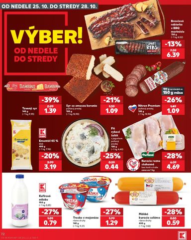 Leták Kaufland - Kaufland od 22.10. do 28.10. - strana 72