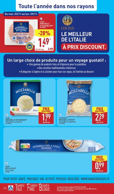 Catalogue ALDI - ALDI valable dès le 03/11 au 09/11 - page 26