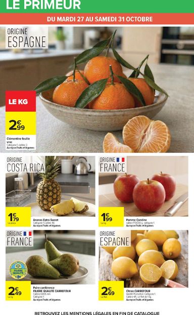 Catalogue Carrefour - Carrefour valable dès le 27/10 au 09/11 - page 27