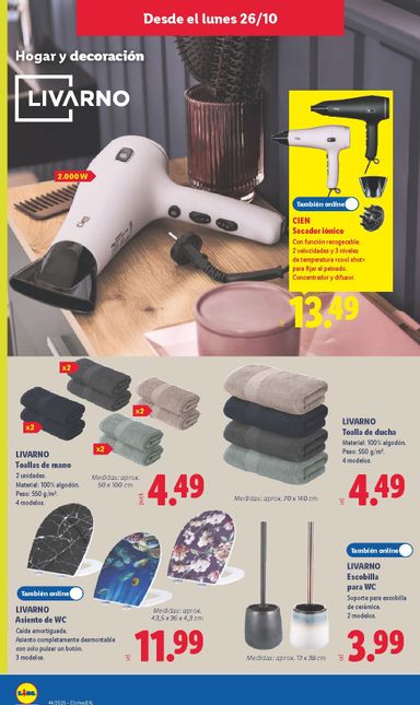 Folleto Lidl - Lidl - Bazar del 26/10 al 01/11 - página 14