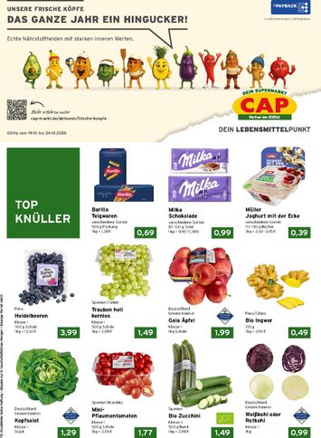 Prospekt CAP Markt - CAP Markt gültig ab 19.10. bis 24.10. - seite 1