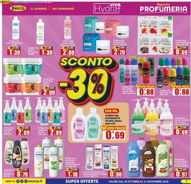 Volantino Maury's - Maury's - I nostri marchi -30% valido dal 29/10 al 14/11 - pagina 7