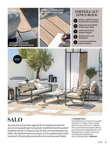 Prospekt Dehner - Dehner - Gartenmöbel Trends gültig ab 02.03. bis 31.10. - seite 5